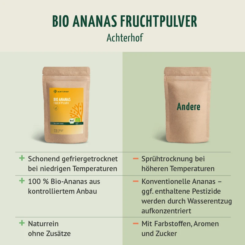 Bio Ananas Fruchtpulver (100g)