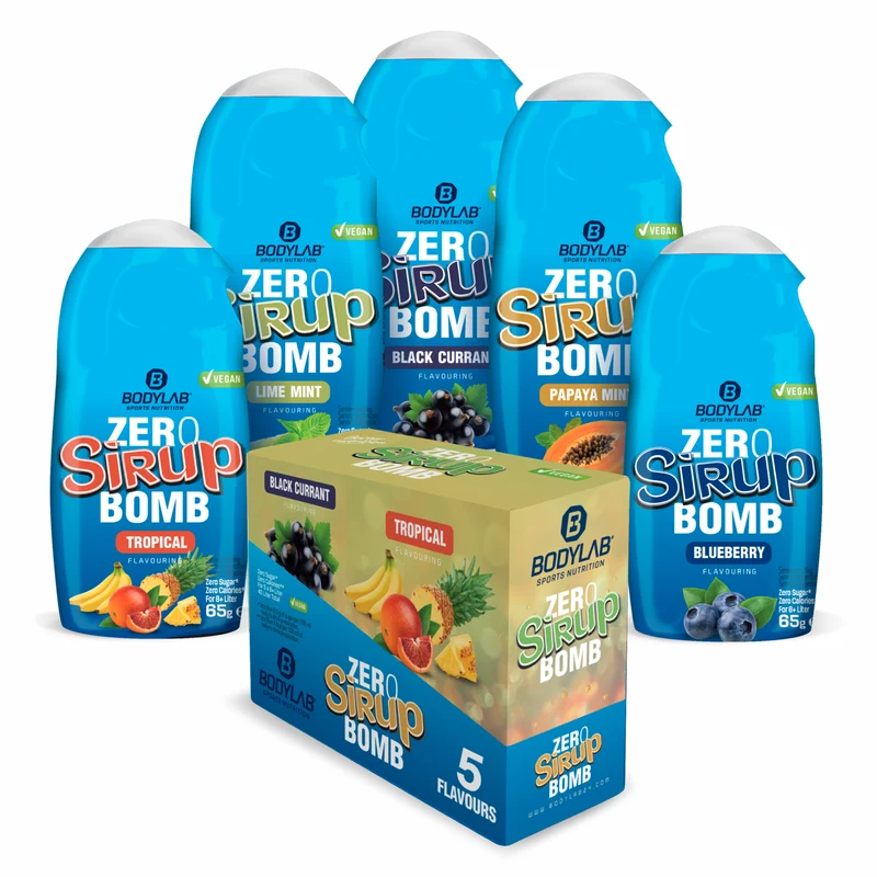 ZERO Sirup BOMB 1.0 - 4.0 Box (5x65ml)