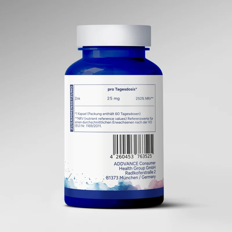 Zink Bisglycinat (60 Kapseln)