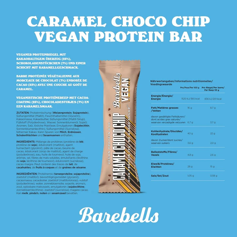 Vegan Protein Bar (12x55g)