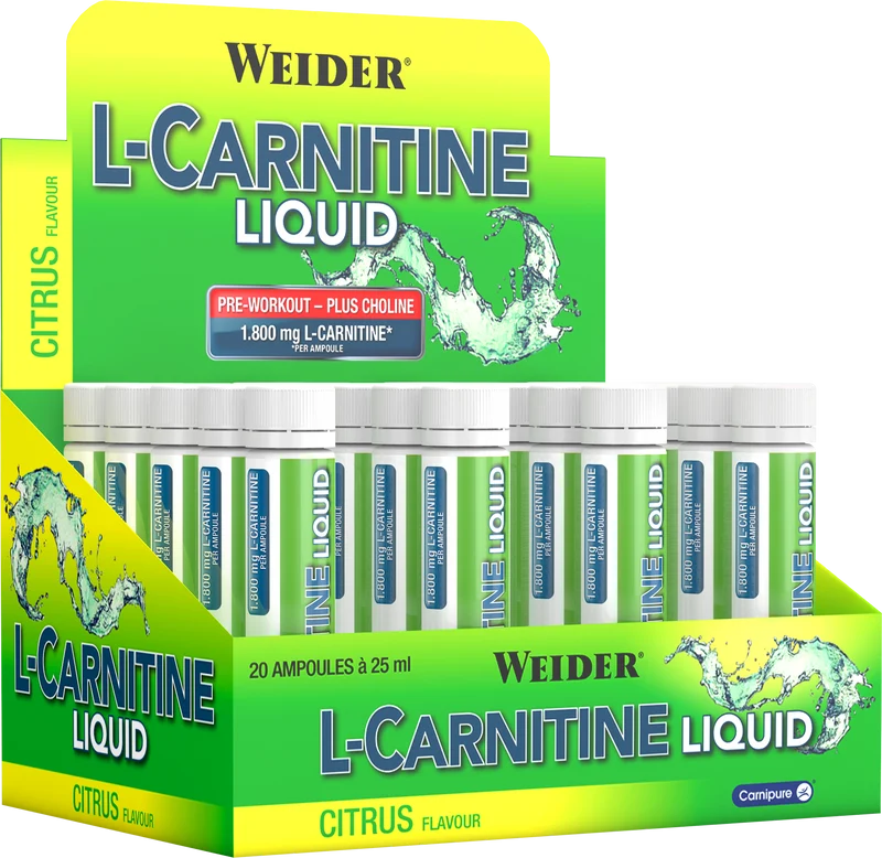 L-Carnitine Liquid 1.800 mg (20x25ml)