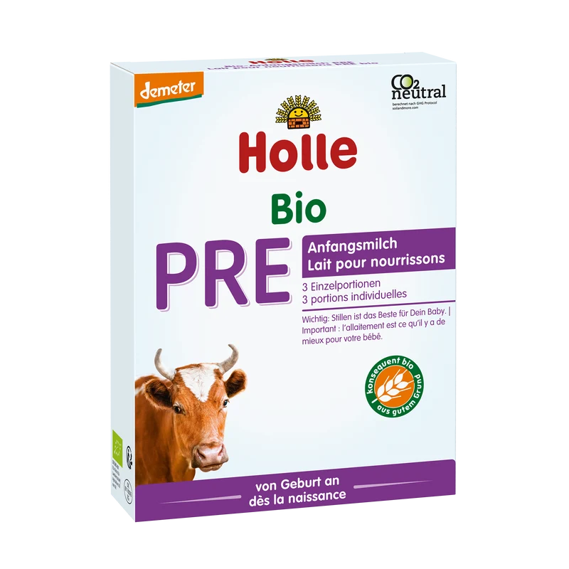 Bio-Anfangsmilch Pre, von Geburt an, Portionsbeutel (3x20g)