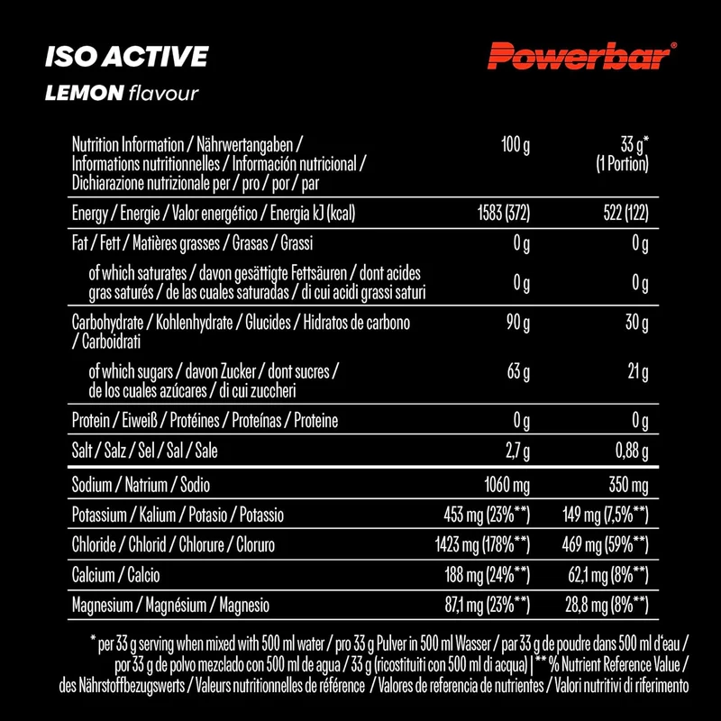 Isoactive - Isotonic Sports Drink (600g)