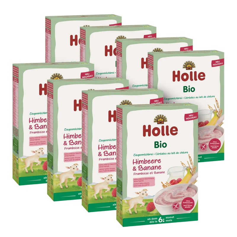 Bio-Milchbrei aus Ziegenmilch ab dem 6. Monat (8x200g)