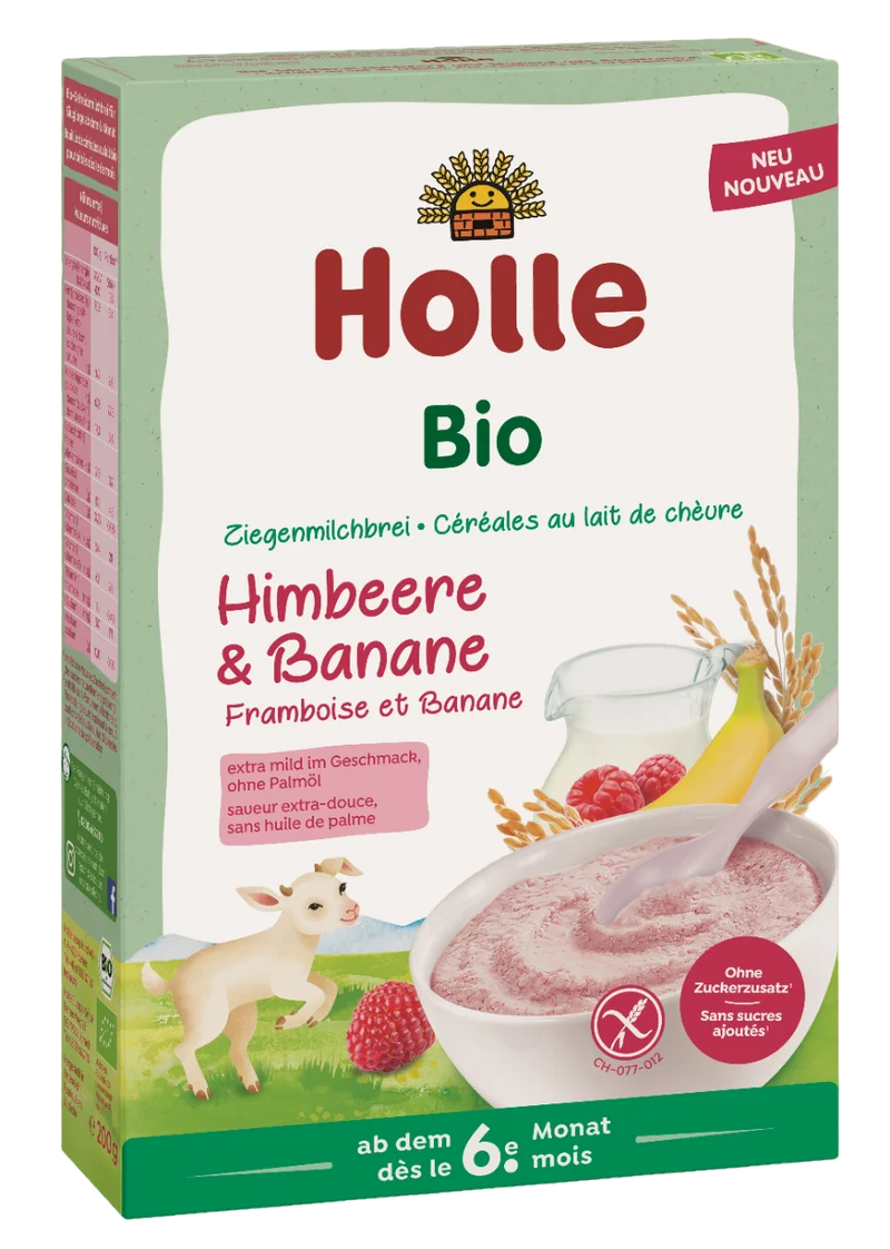 Bio-Milchbrei aus Ziegenmilch ab dem 6. Monat (8x200g)