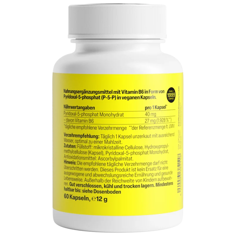 Vitamin B6 Forte (60 Kapseln)