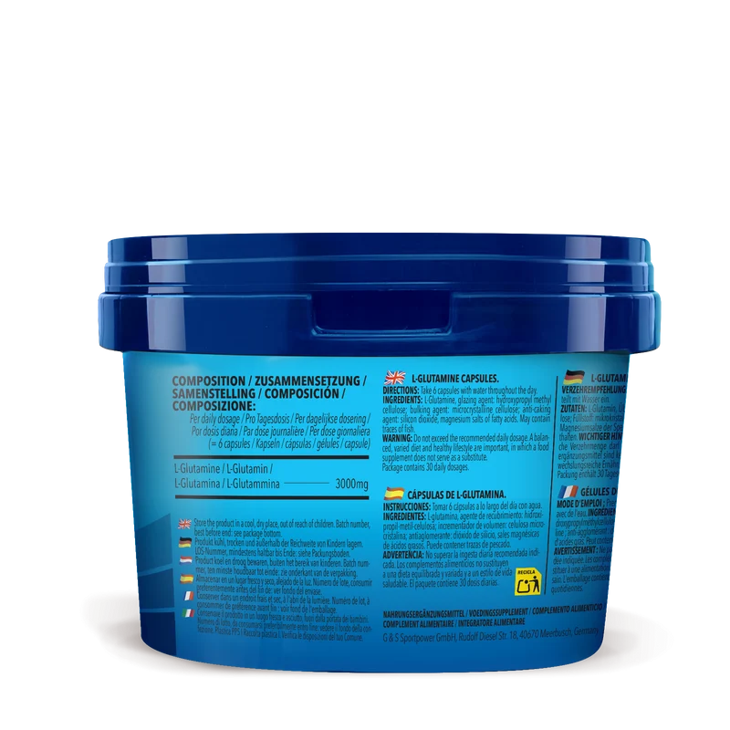 L-Glutamin (180 Kapseln)