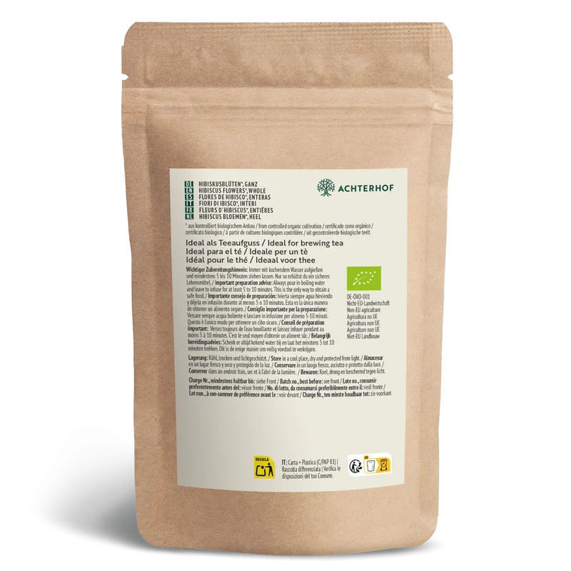 Bio Hibiskusblüten ganz (500g)