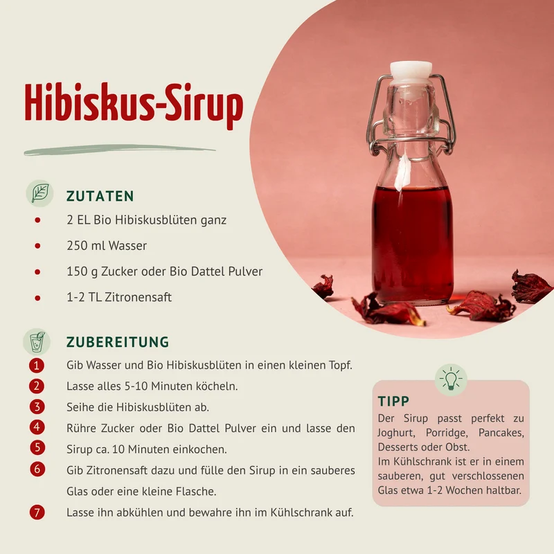 Bio Hibiskusblüten ganz (500g)