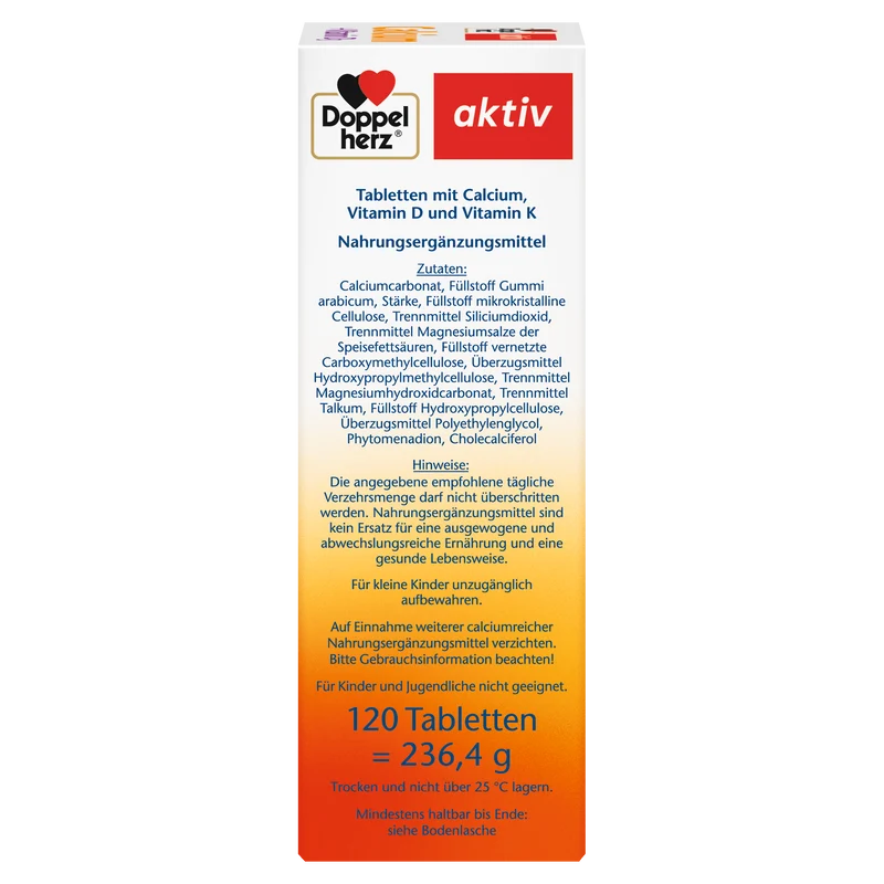 Calcium + D3 (1200 mg) (120 Tabletten)