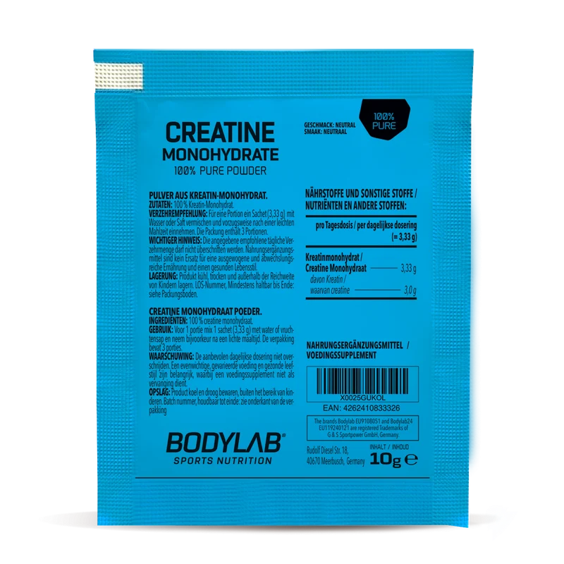 Creatine Monohydrate - 100% Pure Powder Probe (10g)