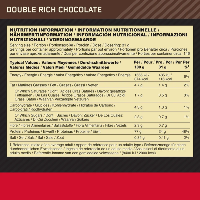 100% Whey Gold Standard (4530g)