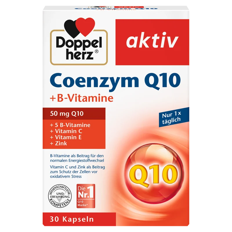 Coenzym Q10 + B-Vitamine (30 Kapseln)