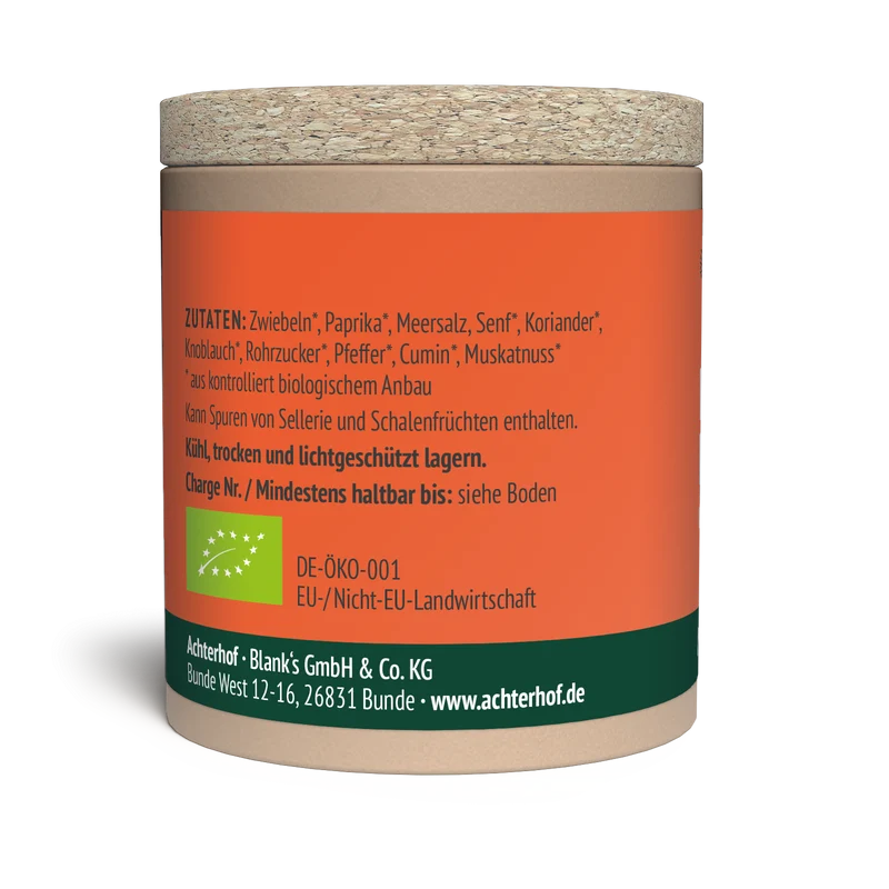Spicy BBQ Rub Gewürzzubereitung Bio (54g)