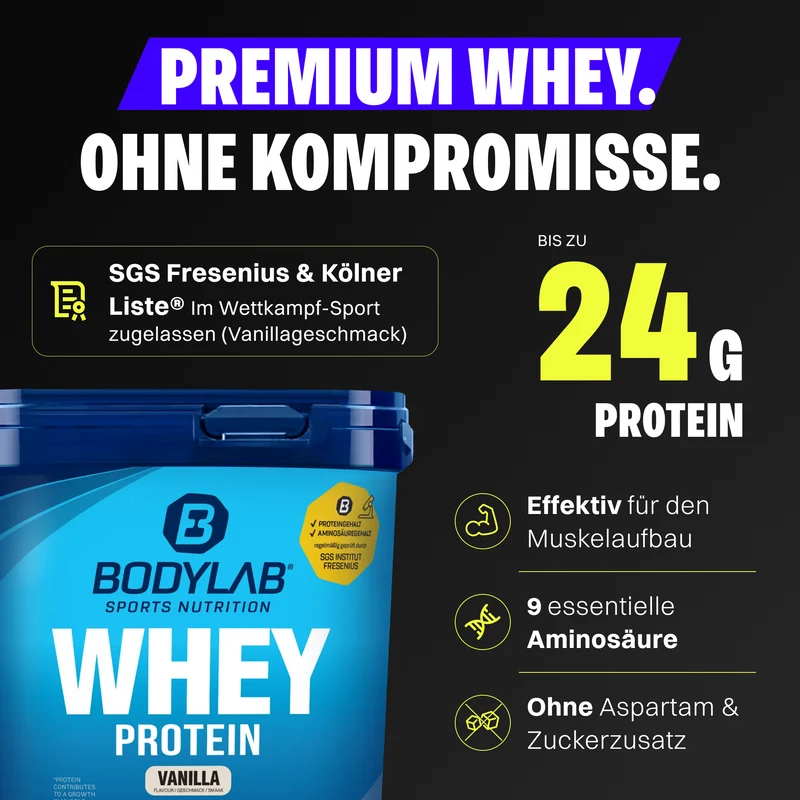 4x Whey Protein (4x1000g)