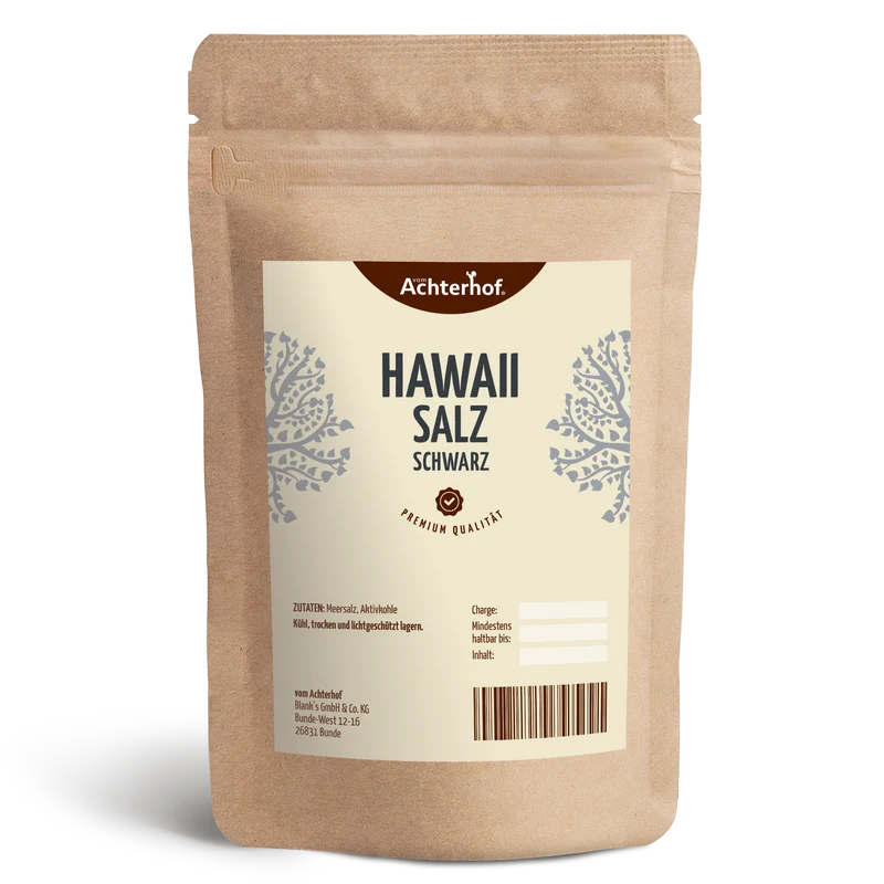 Hawaii Salz schwarz (100g)