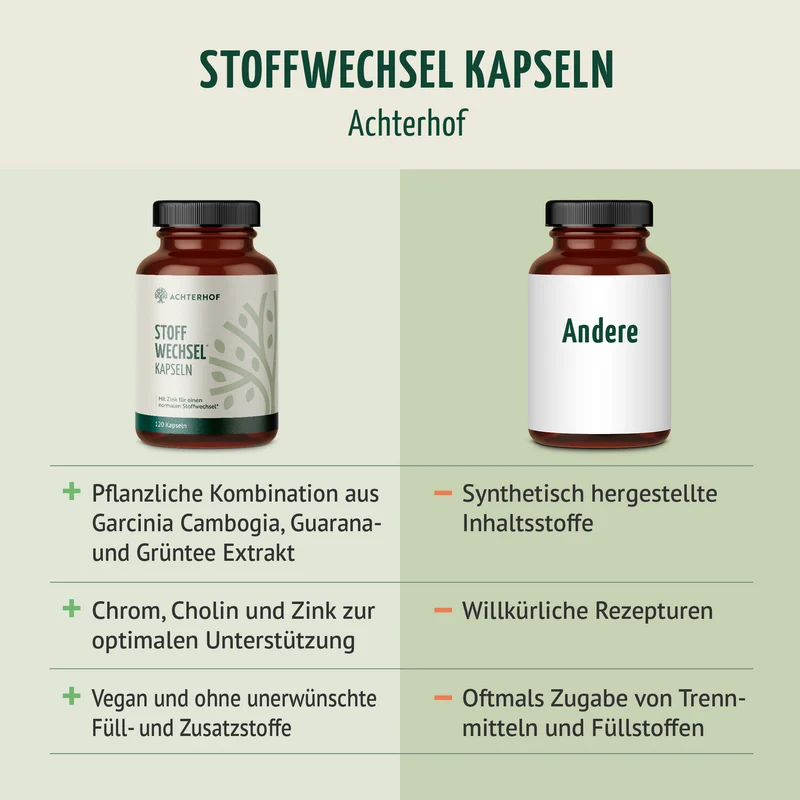 Stoffwechsel Kapseln (120 Kapseln)