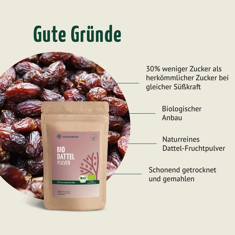 Bio Dattel Pulver (250g)