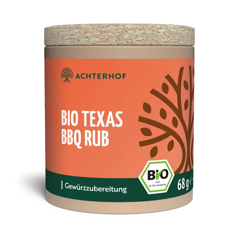 Texas BBQ Rub Gewürzzubereitung Bio (68g)