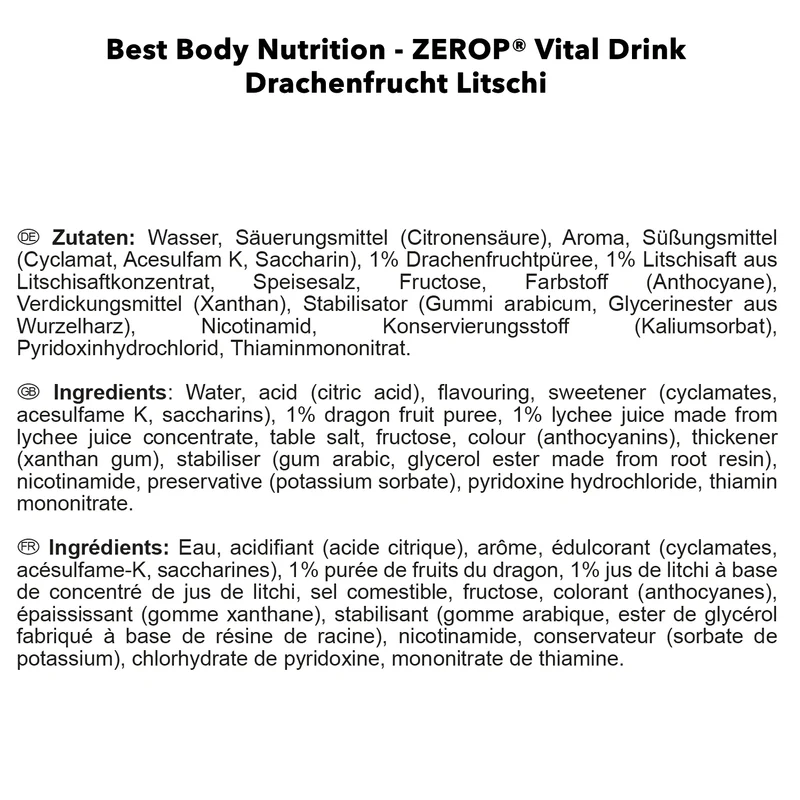 Vital Drink Zerop (1000ml)