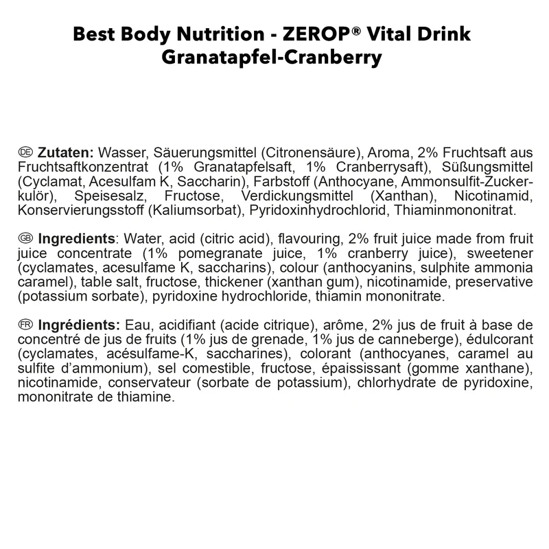 Vital Drink Zerop (1000ml)