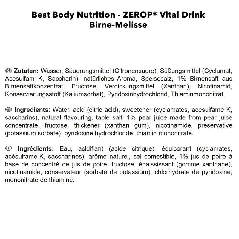 Vital Drink Zerop (1000ml)