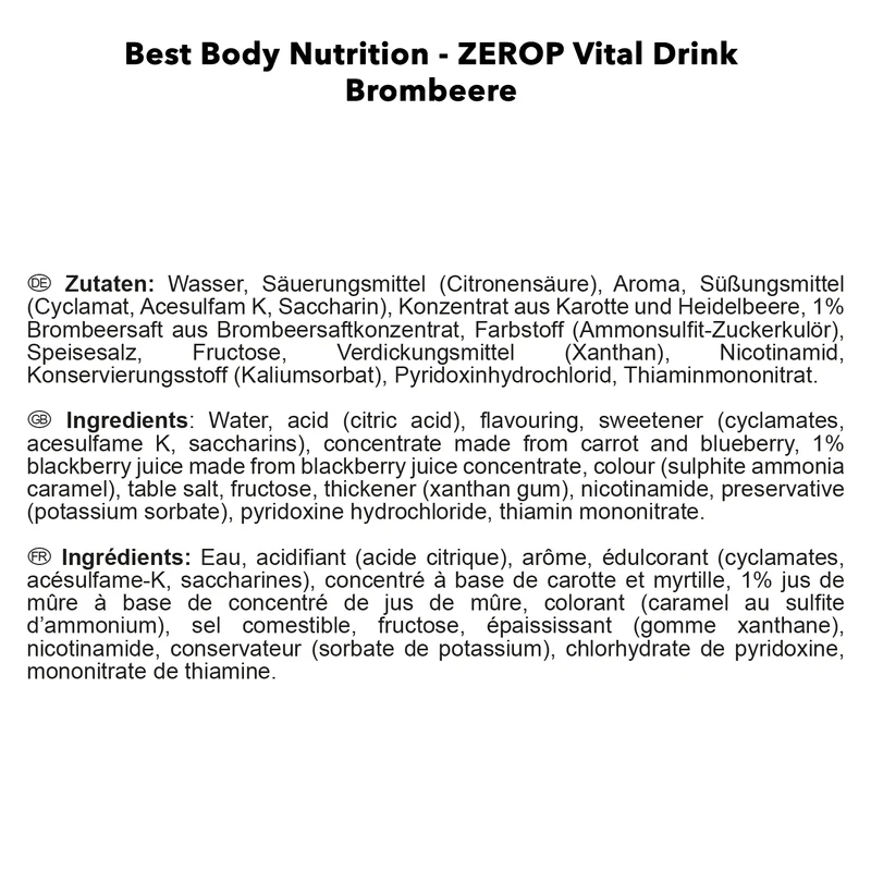 Vital Drink Zerop (1000ml)