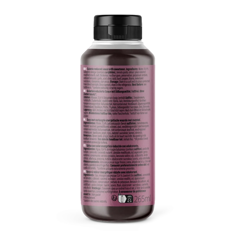 GymQueen Mamma Mia Zero Saucen (265ml)