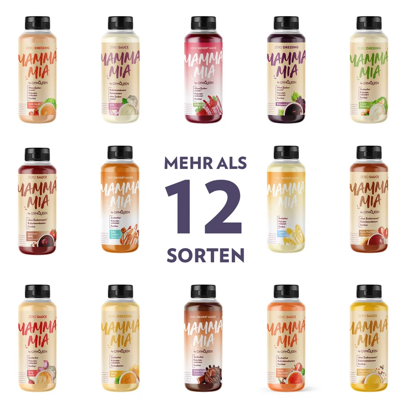 GymQueen Mamma Mia Zero Saucen (265ml)