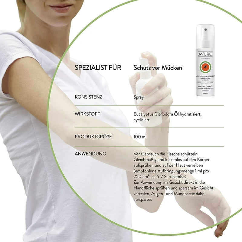 2 x Mückenschutz Spray (2x100ml)