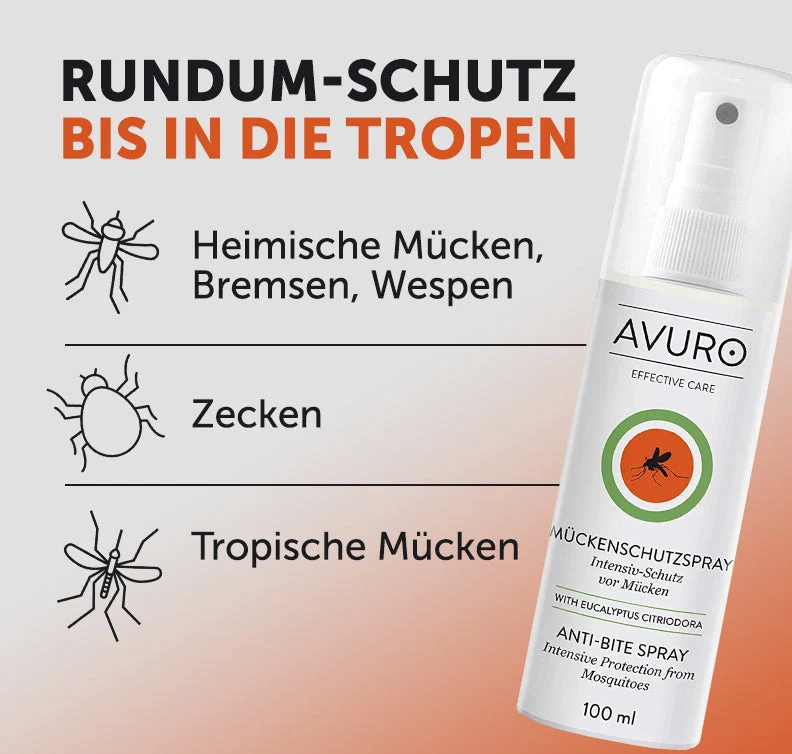 2 x Mückenschutz Spray (2x100ml)