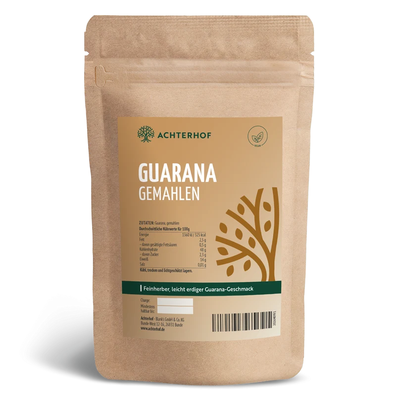 Guarana gemahlen (1000g)