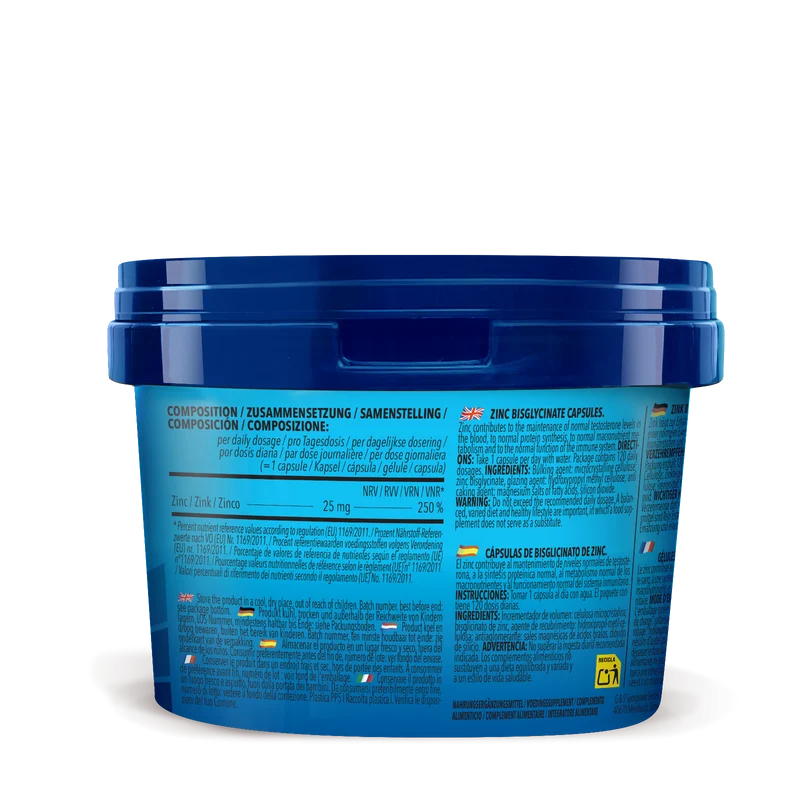 3 x Zinc Bisglycinate (je 120 Kapseln)