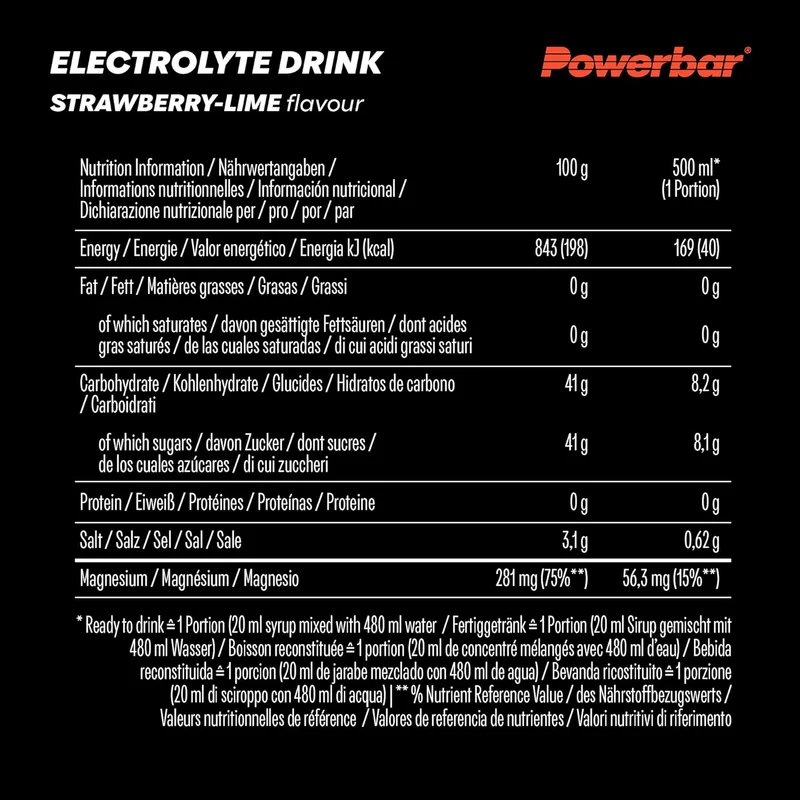 Electrolyte Drink Sirup (1000ml)