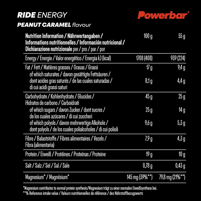 Ride Energy Bar (18x55g)