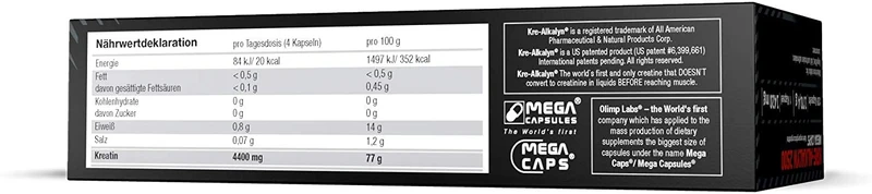Kre Alkalyn 2500 Mega Caps (120 Kapseln)