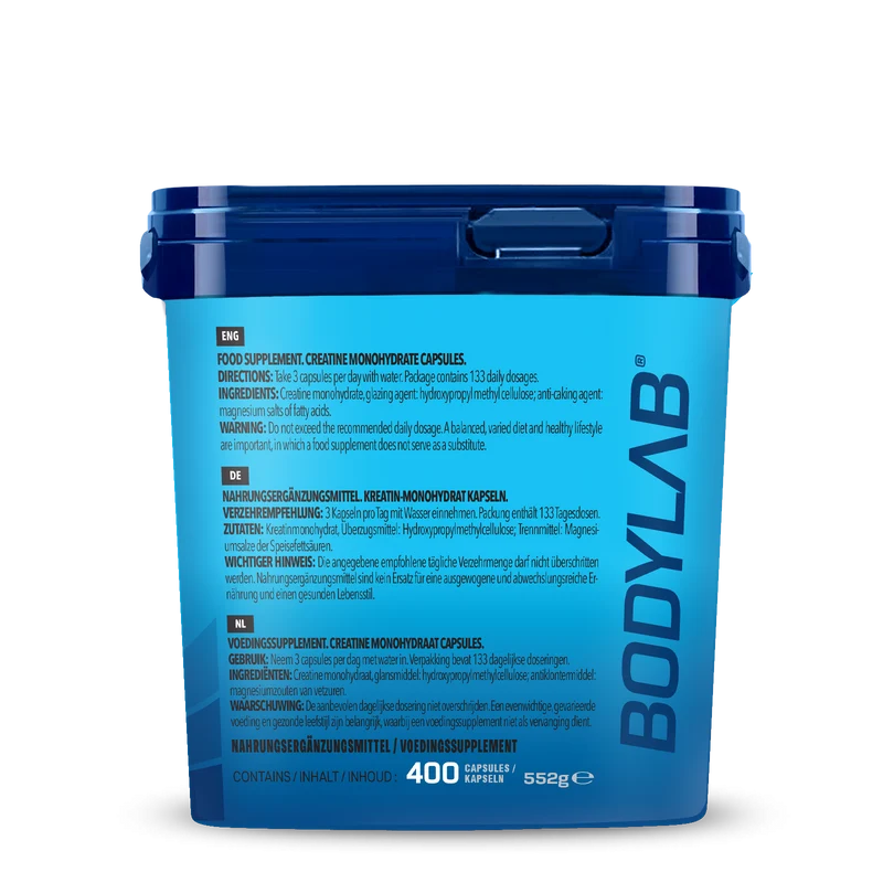 Creatine Monohydrate Mega Caps (400 Kapseln)