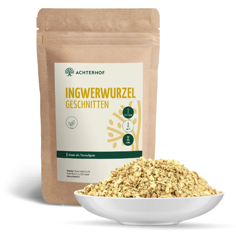 Ingwerwurzel geschnitten (500g)