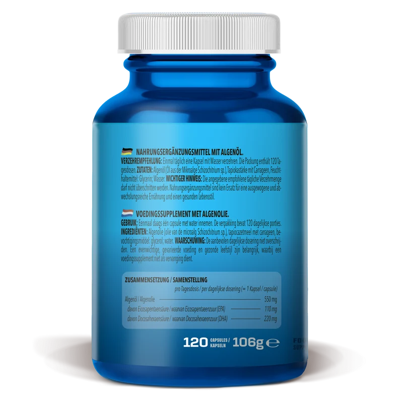 3 x Vegan Omega 3 (120 Kapseln)