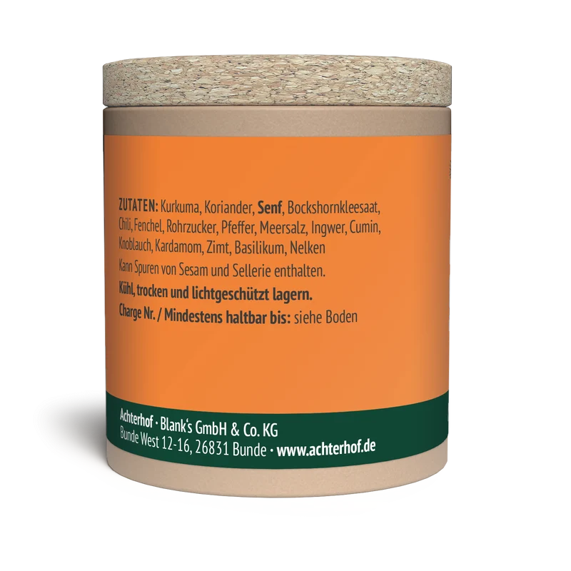 Curry Indisch Gewürzzubereitung (50g)