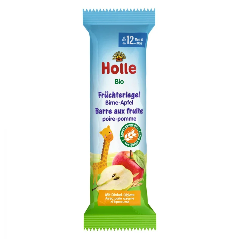 Bio-Früchteriegel Birne-Apfel ab dem 12. Monat (25g)