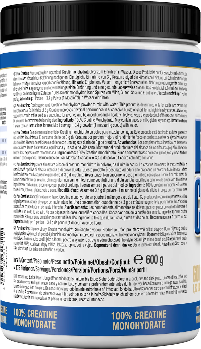 Pure Creatine Creapure® (600g)