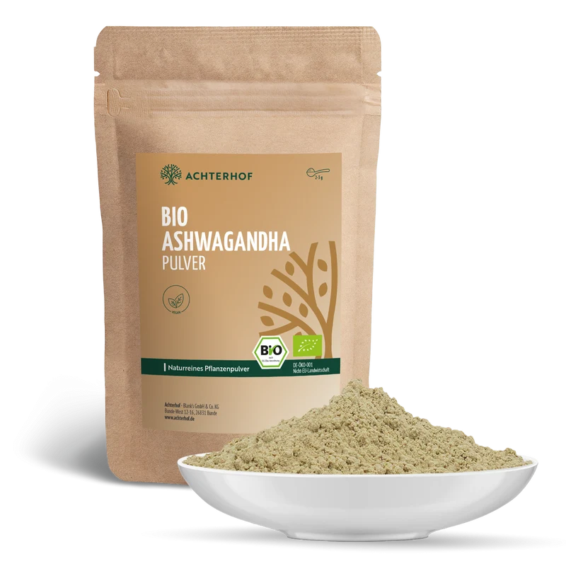 Ashwagandha Pulver Bio (500g)
