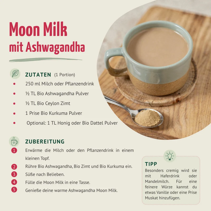 Ashwagandha Pulver Bio (500g)