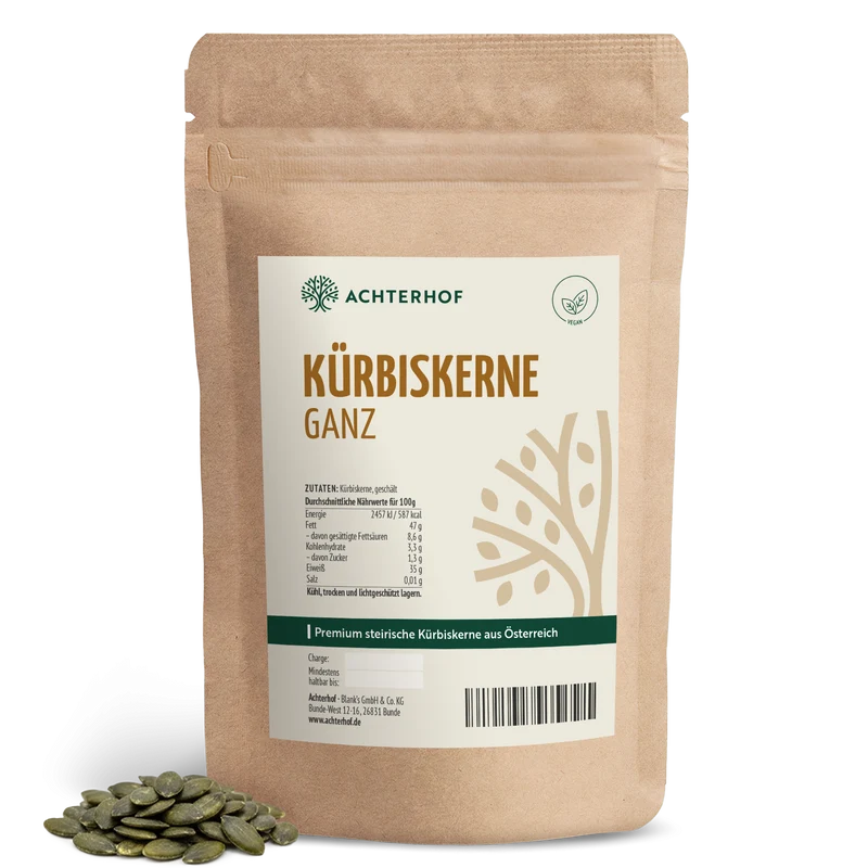 Premium steirische Kürbiskerne geschält (500g)