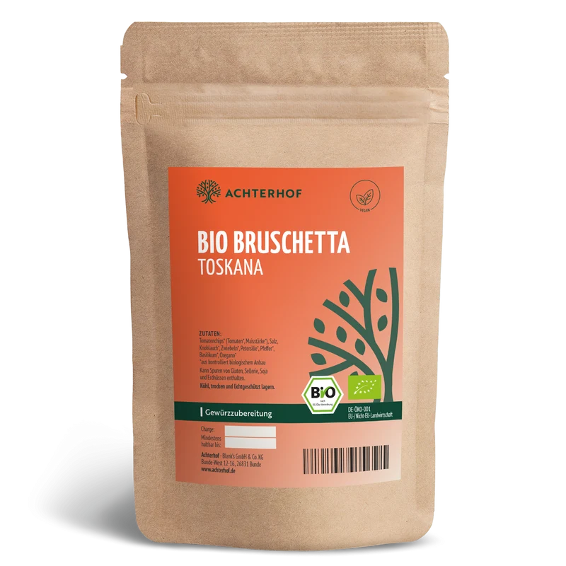 Bio Bruschetta Toskana Gewürzzubereitung (100g)