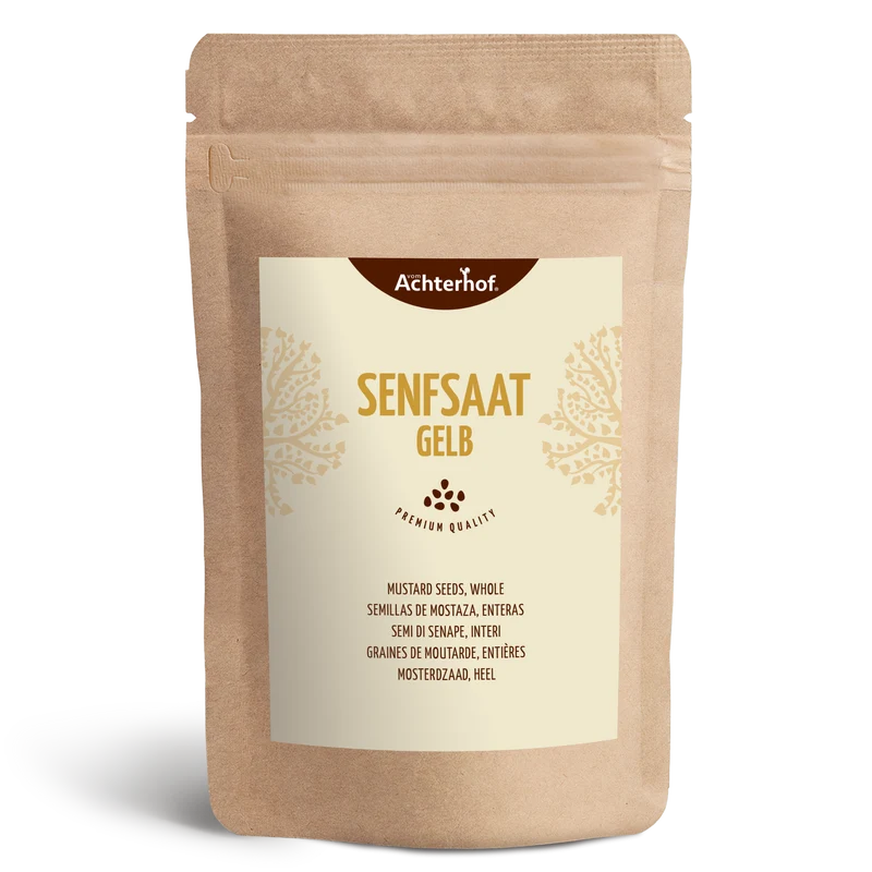 Senfsaat gelb ganz (1000g)