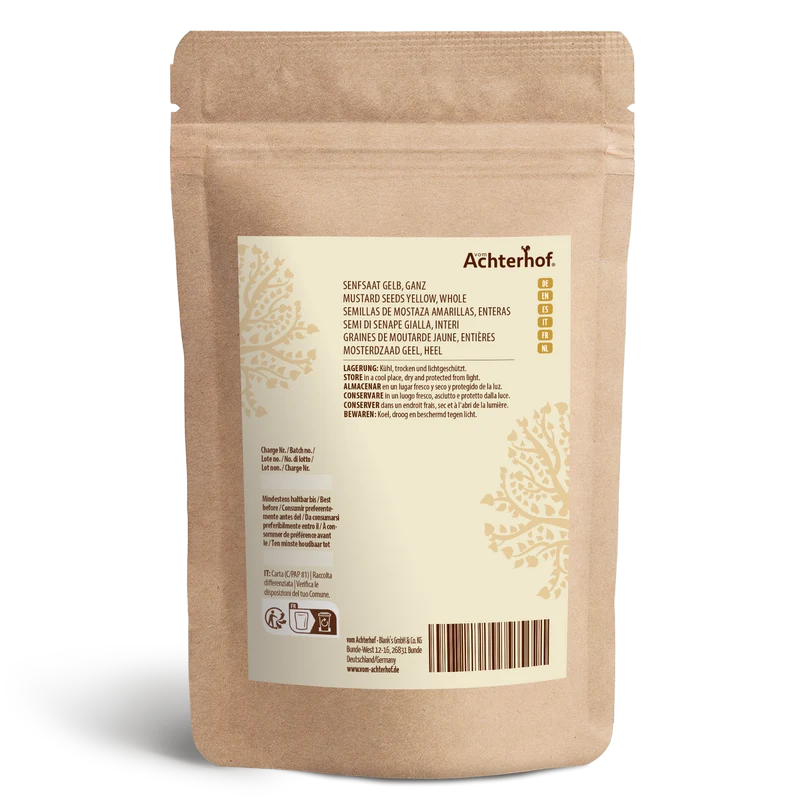Senfsaat gelb ganz (1000g)