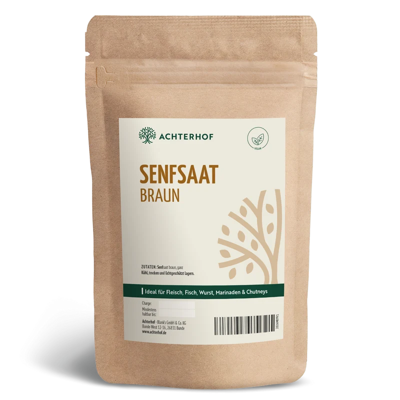 Senfsaat braun ganz (250g)