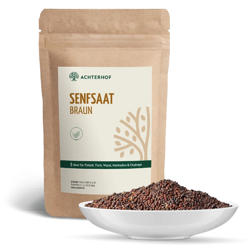 Senfsaat braun ganz (250g)